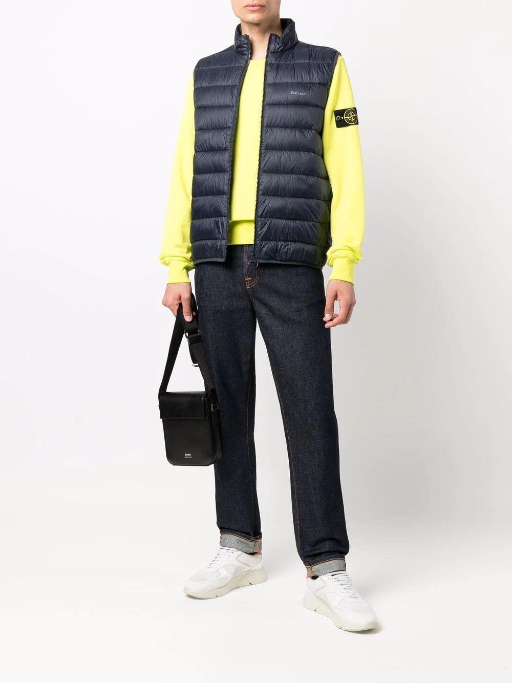 logo puffer gilet - 2