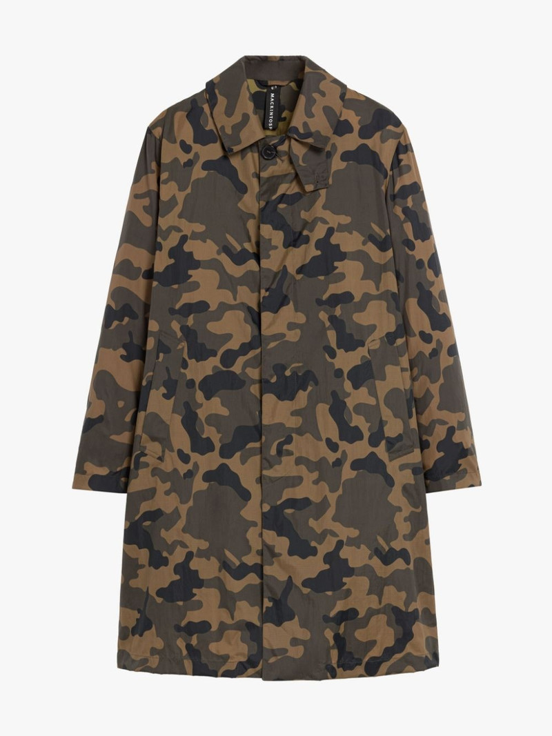 SHOWER CAMO PACKABLE NYLON COAT 6