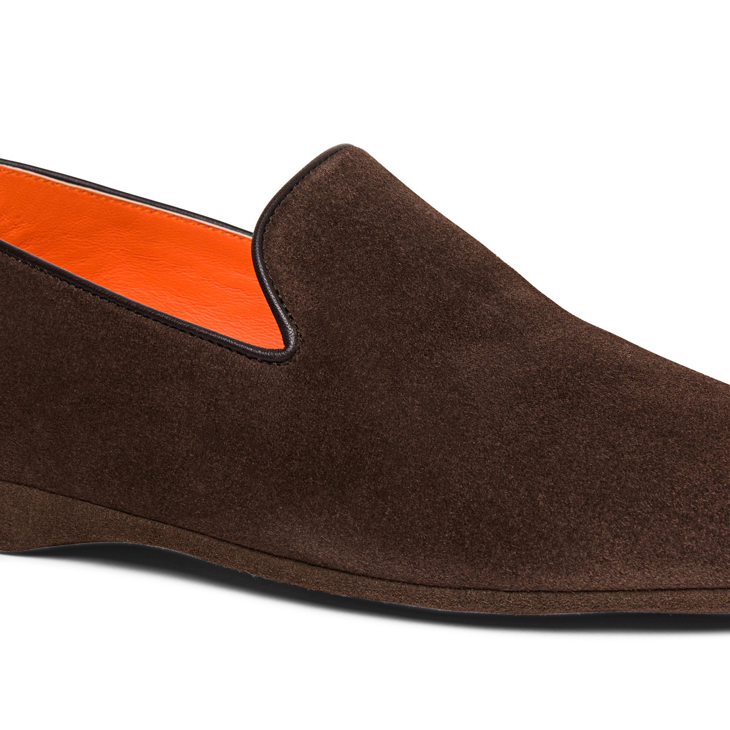 Men’s brown suede slipper - 5