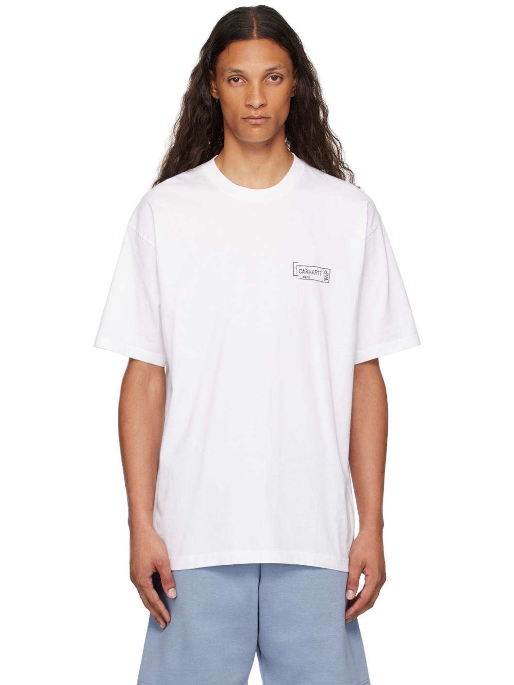 White Stamp T-Shirt - 1