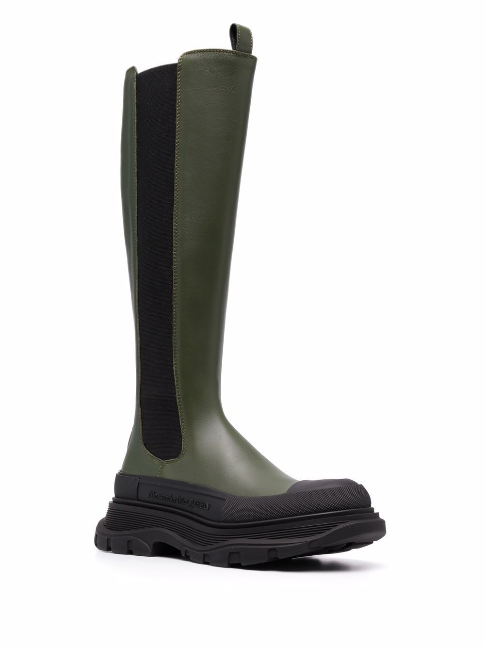 Tread Slick leather mid-calf boots - 2