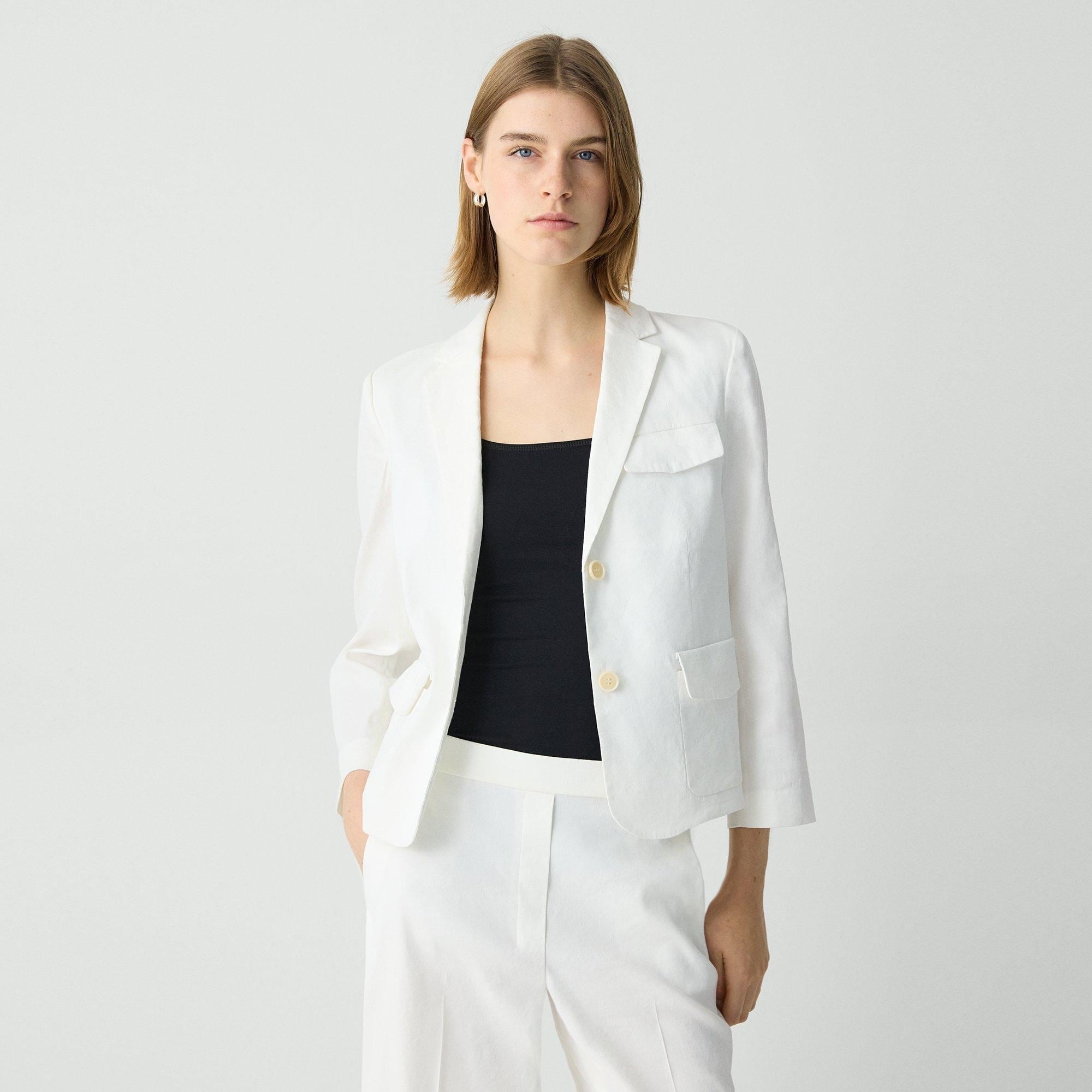 Shrunken Blazer in Good Linen - 2