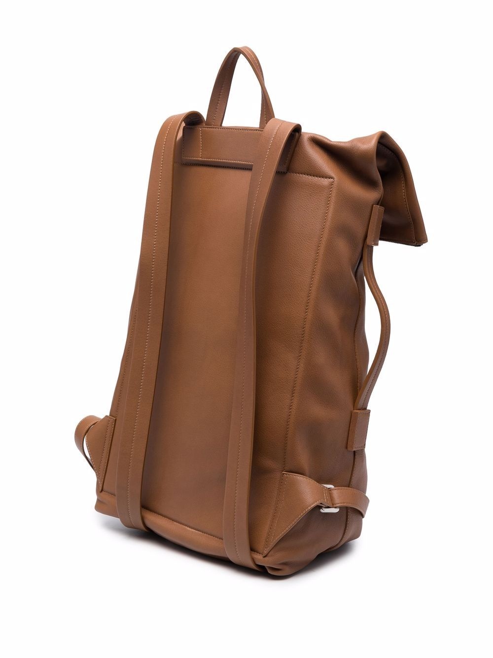 large leather backpack - 3