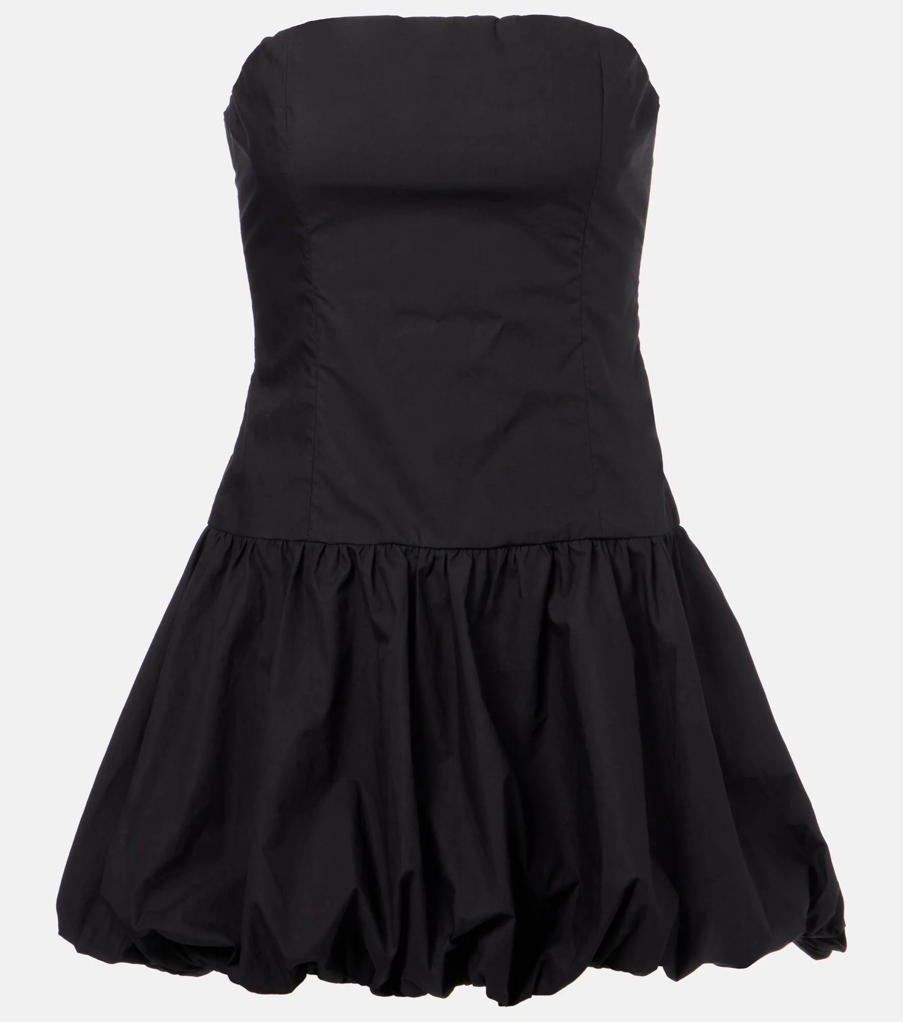 Saskia strapless cotton minidress - 1