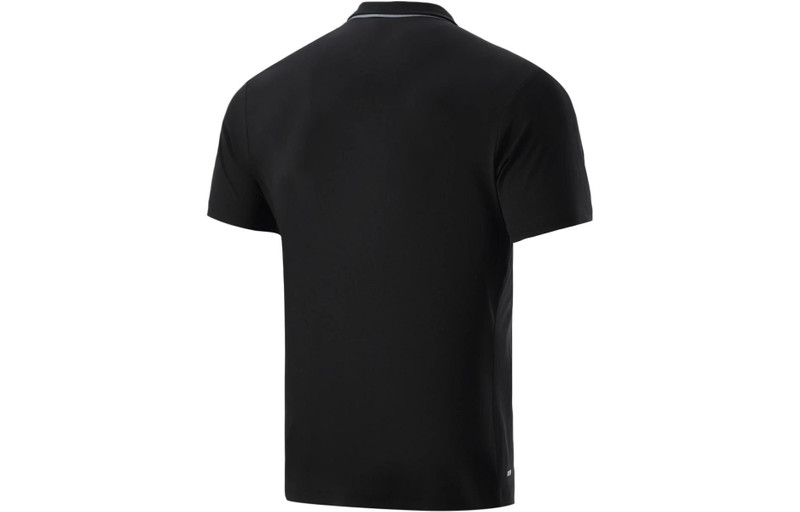 Li-Ning Li-Ning Logo Quick-Drying Polo Shirt 'Black' APLT123-1 outlook