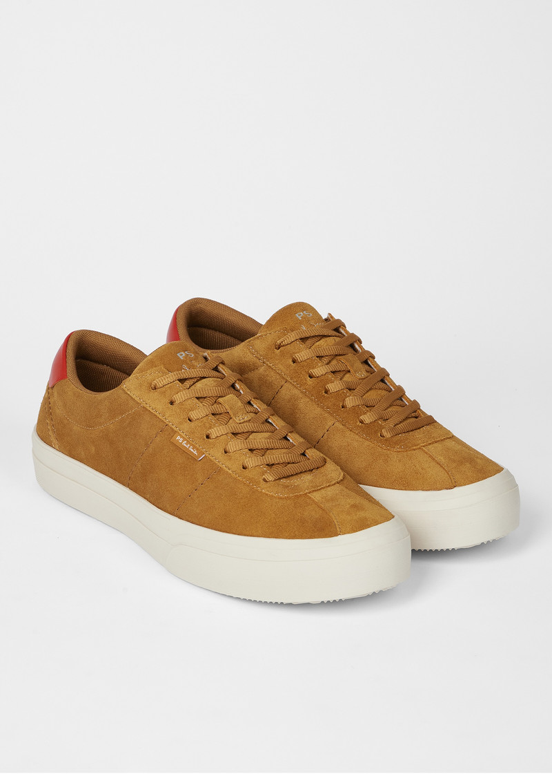 Paul Smith Tan Suede 'Dillon' Trainers outlook