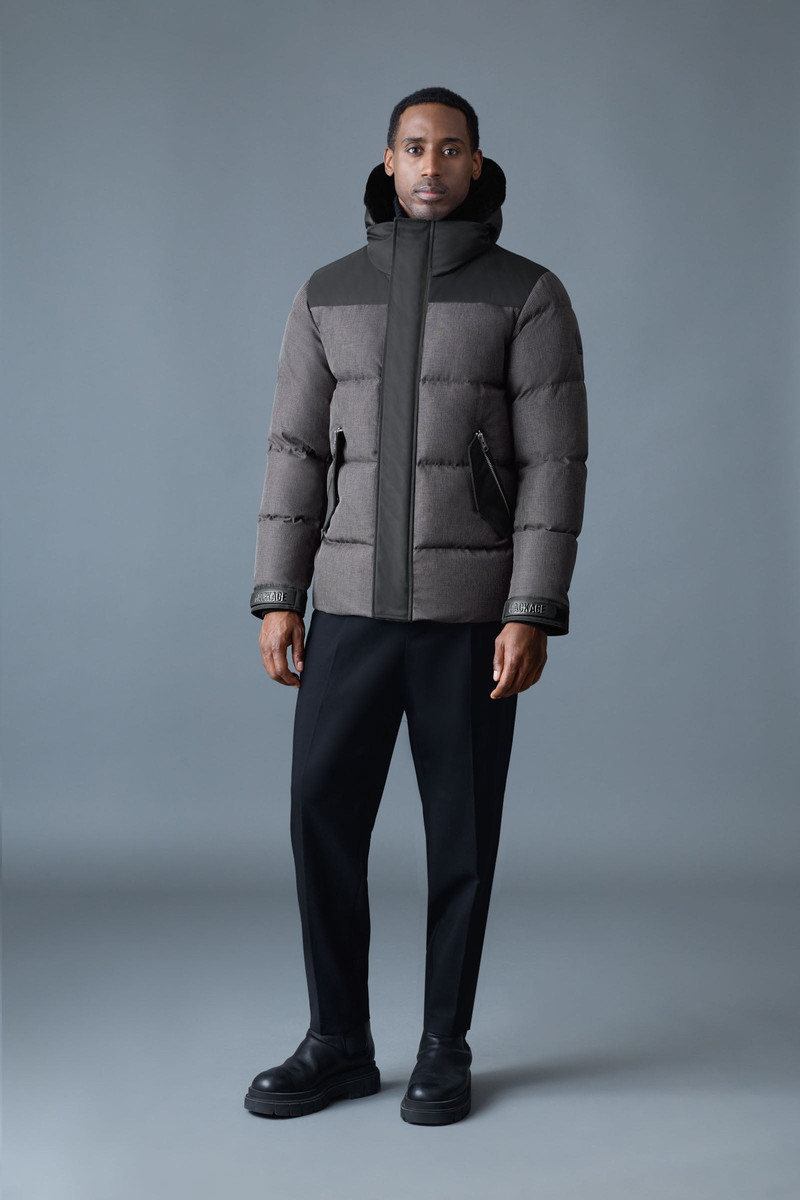 MACKAGE RILEY-MHT Down Jacket With Removable Bib and Hood outlook