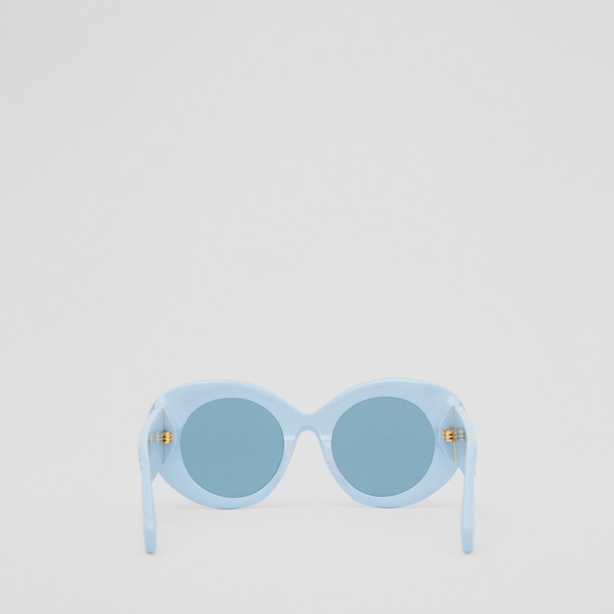 Monogram Motif Oversized Round Frame Sunglasses - 5