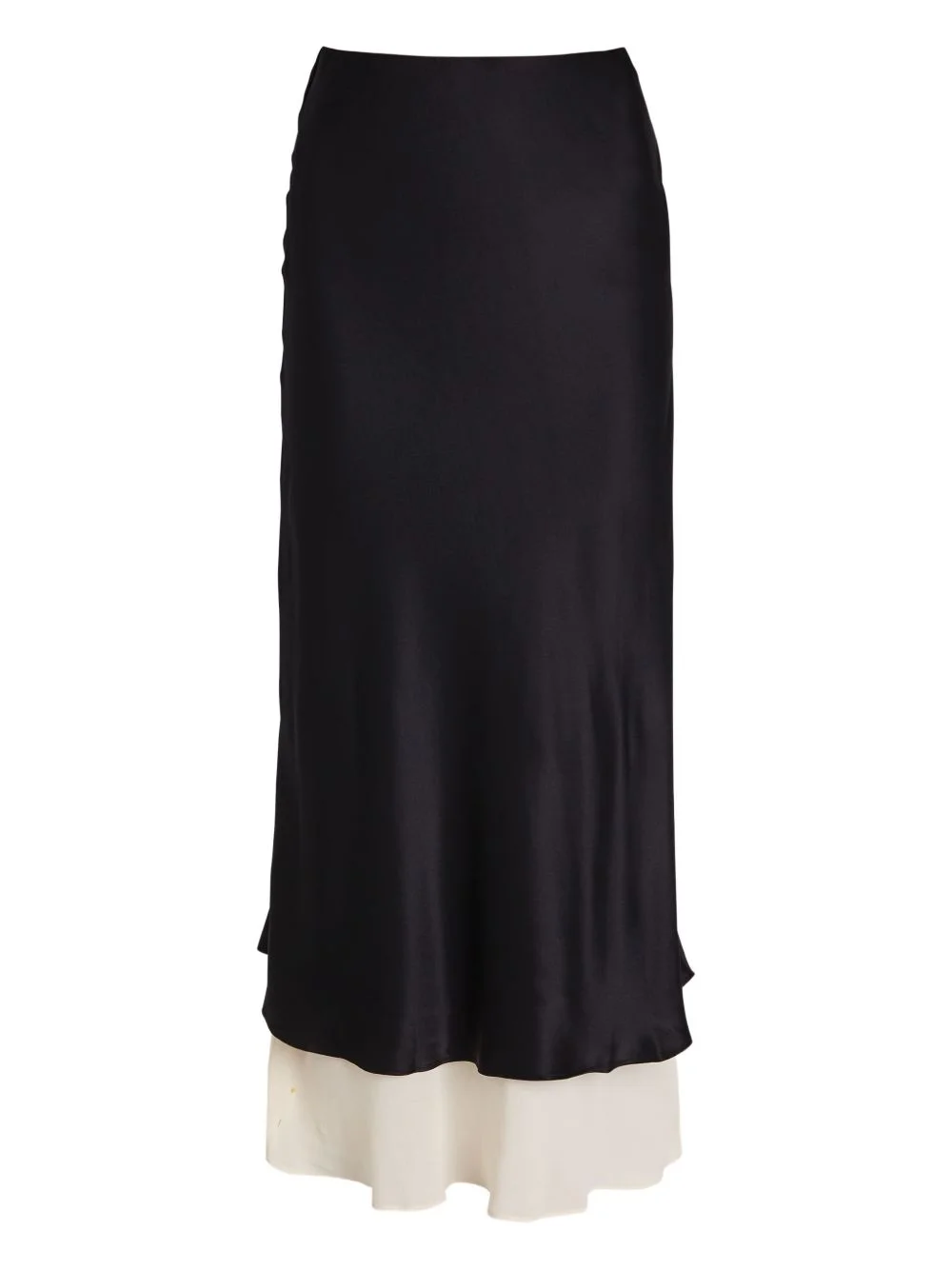layered midi skirt - 1