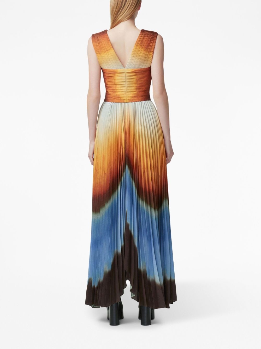 Kalymnos Shibori-print maxi dress - 4