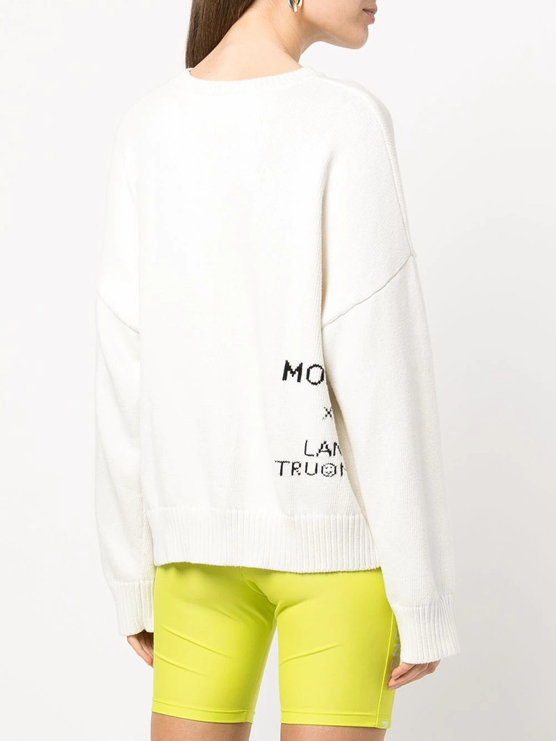 Avocado Toast merino-knit jumper 4