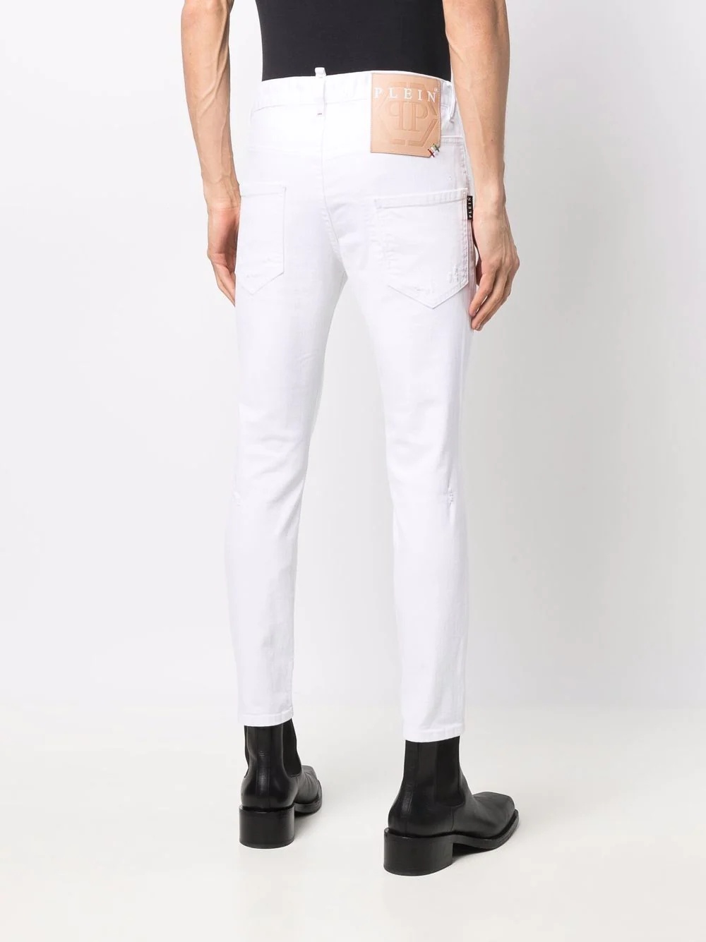 low-rise skinny jeans - 4