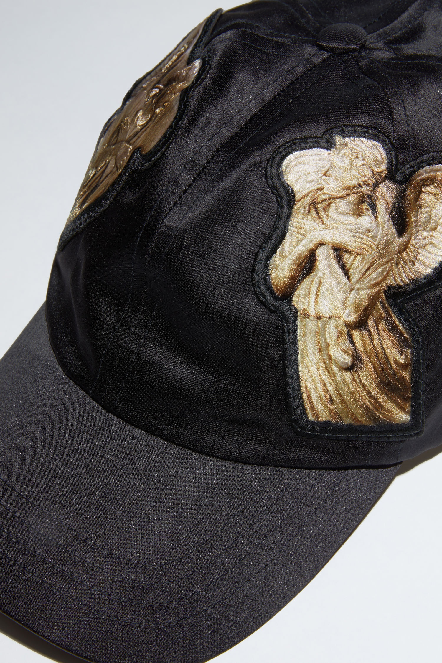 Acne Studios Statue baseball hat - Black | REVERSIBLE