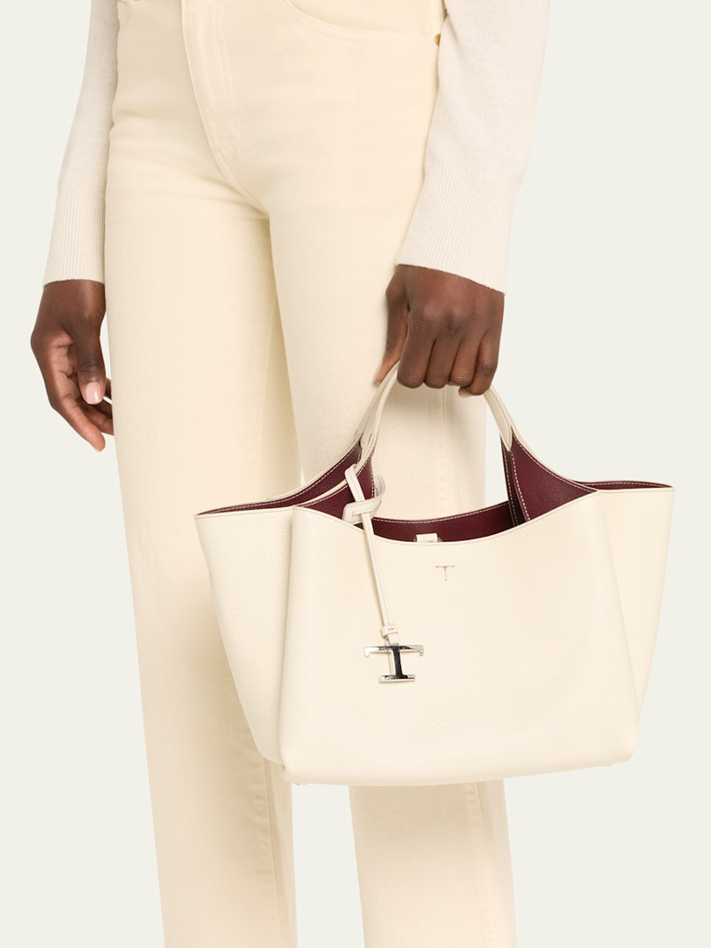 Tod's Mini Leather Tote Bag outlook
