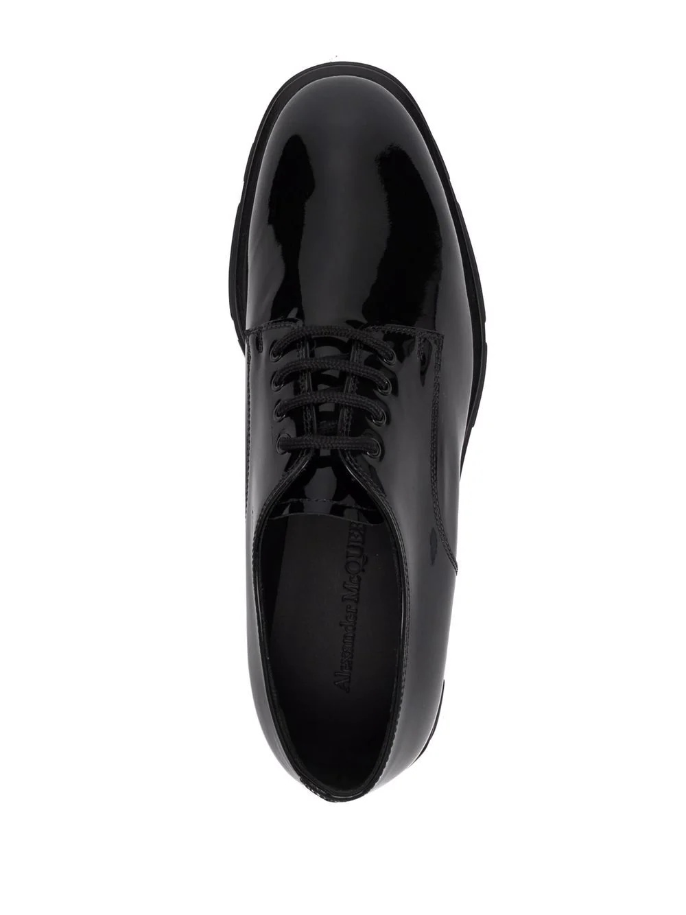 lace-up leather Derby shoes - 4