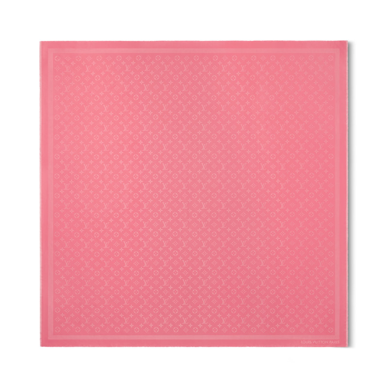 Monogram Classic Shawl 1