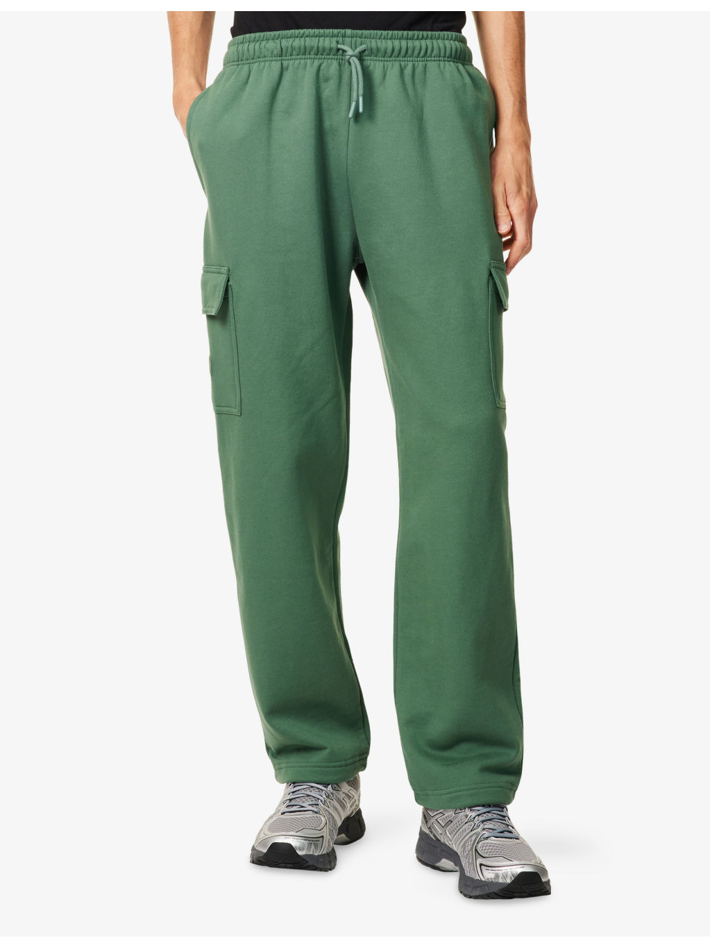 Patch-Pocket Cotton Cargo Joggers - 3