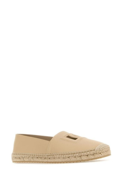 Dolce & Gabbana Cappuccino leather espadrilles outlook