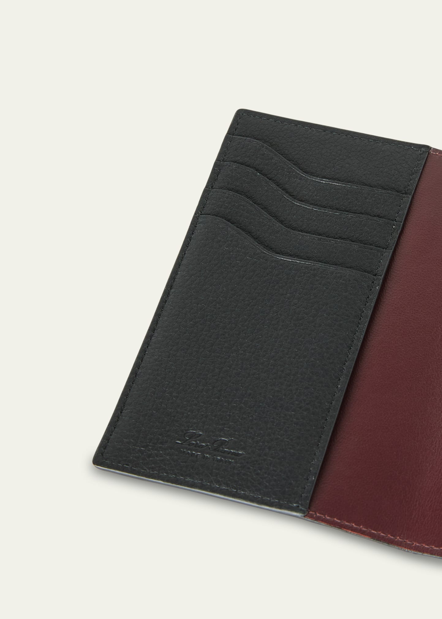 Men's Leather Passport Cover - 3