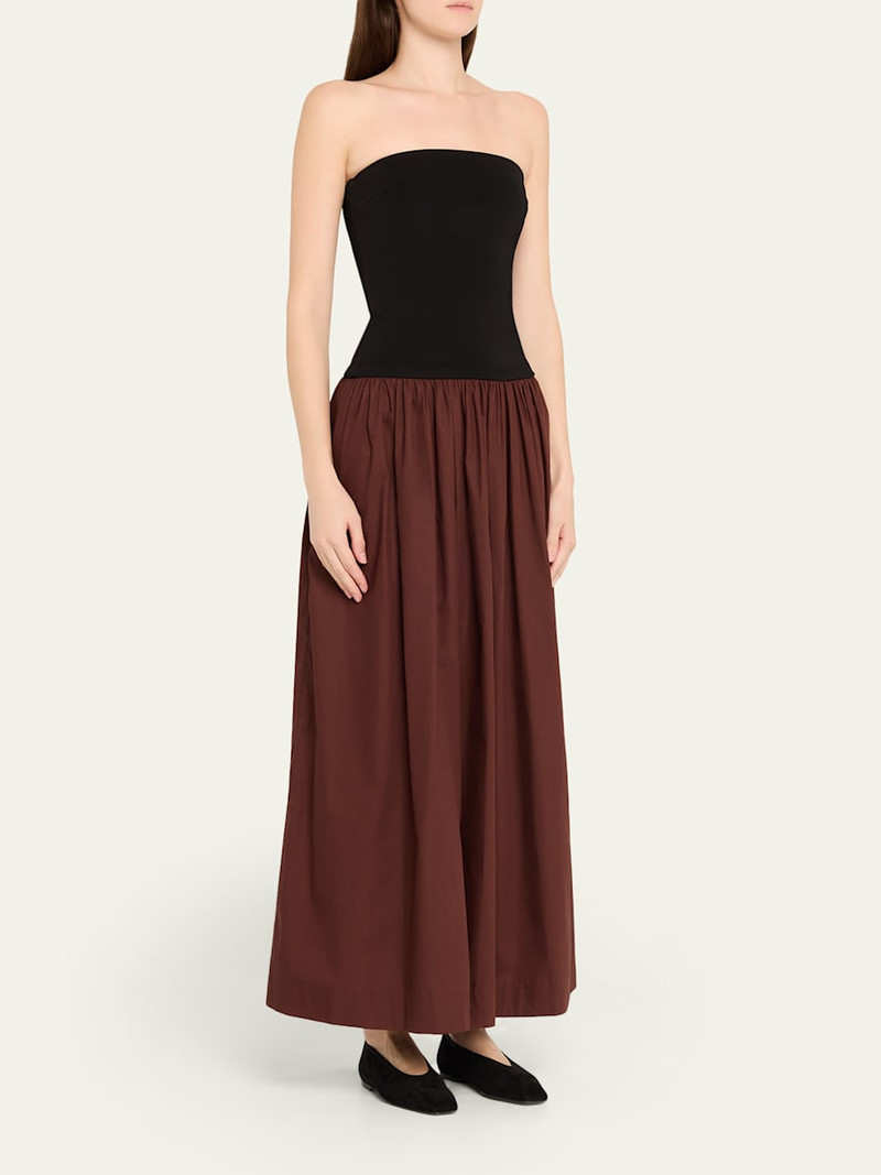 ESSE Studios Strapless Knit Cotton Dress outlook