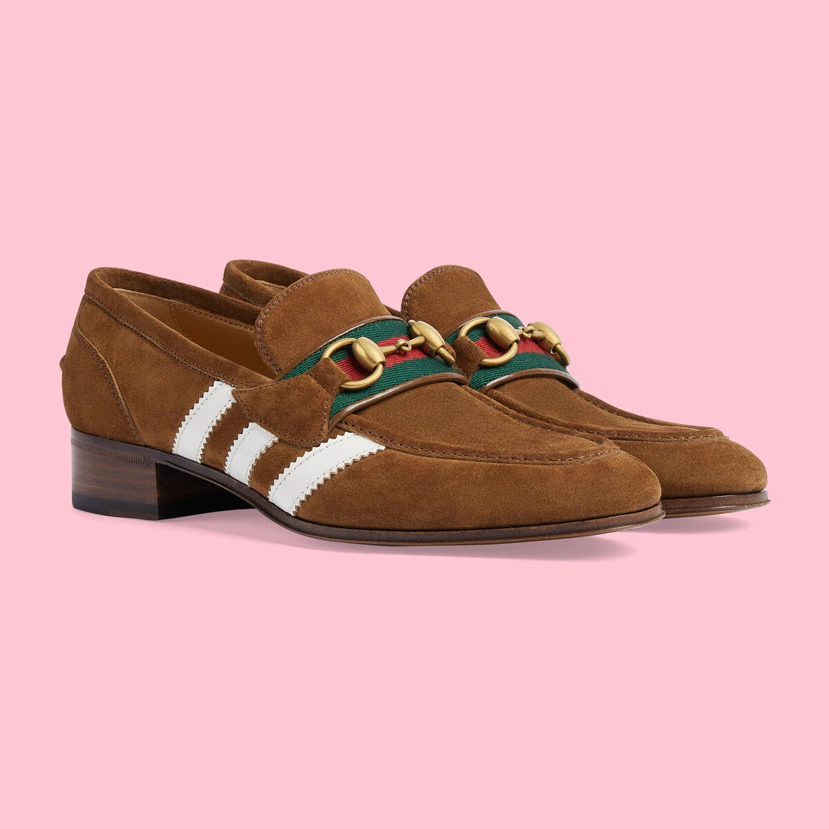 ☆ ADIDAS x GUCCI Loafer Women’s ‘Brown Suede’ ☆ adidas x Gucci Loafer Light Brown Suede - 7022841DPM02860 - US