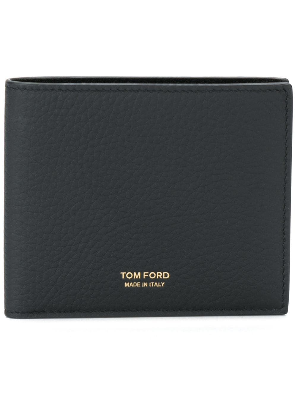 embossed logo bifold wallet - 1