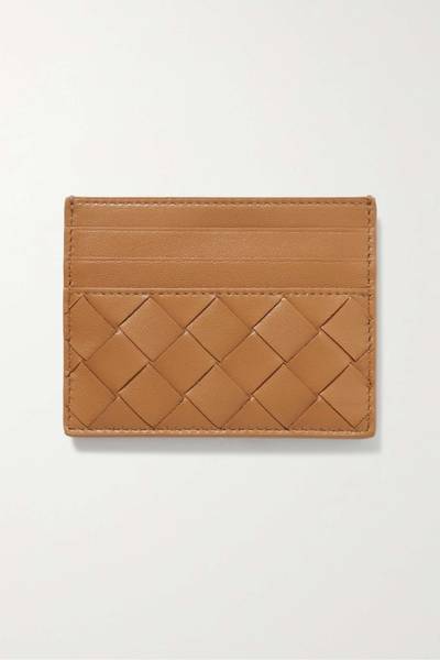 Bottega Veneta Intrecciato leather cardholder outlook