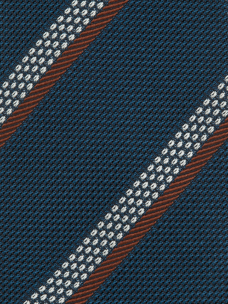 ZEGNA TEAL BLUE SILK TIE outlook