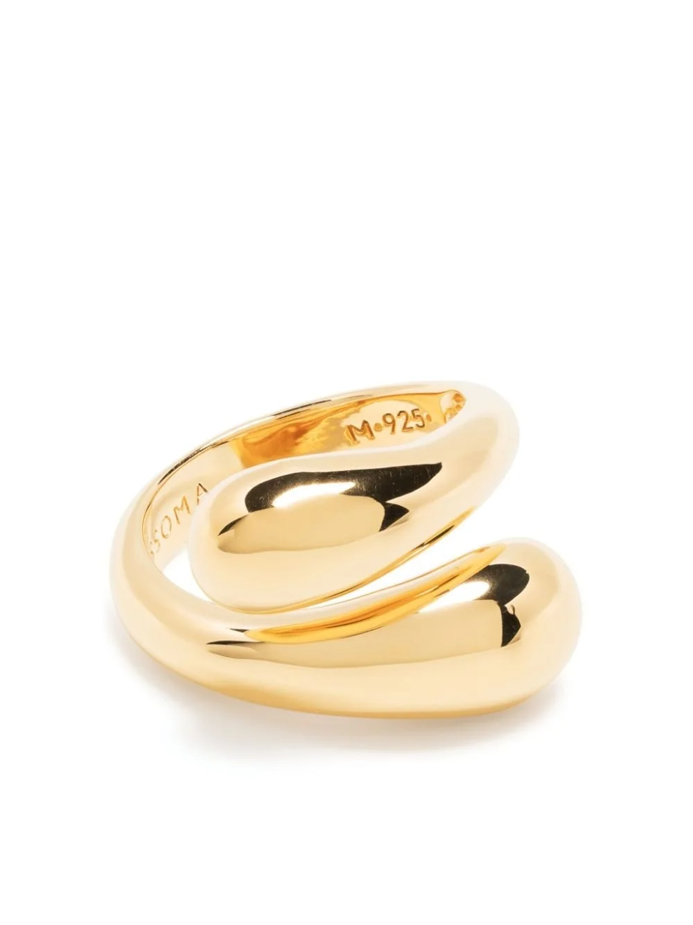 Savi crossover band ring - 1