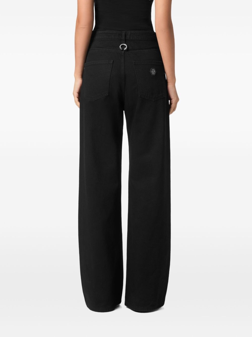 wide-leg jeans - 4