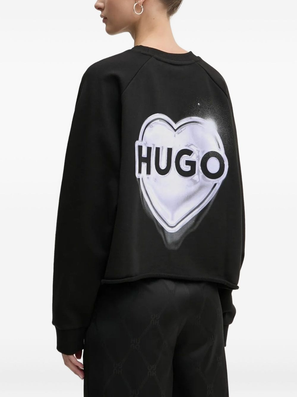 heart logo sweatshirt - 2