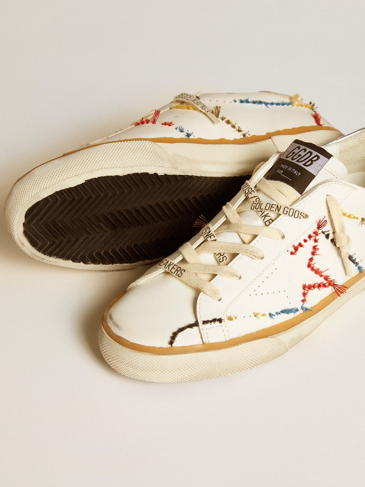 Women’s Super-Star LTD with perforated star and metallic leather heel tab - 4