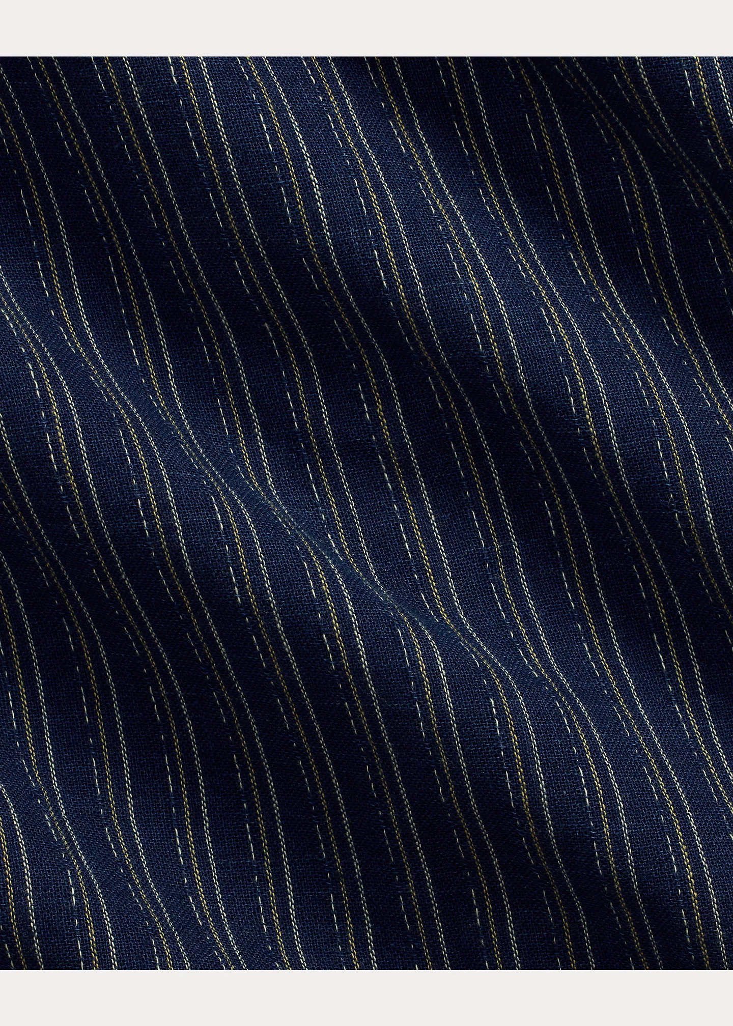 Indigo Striped Double-Faced Workshirt - 5