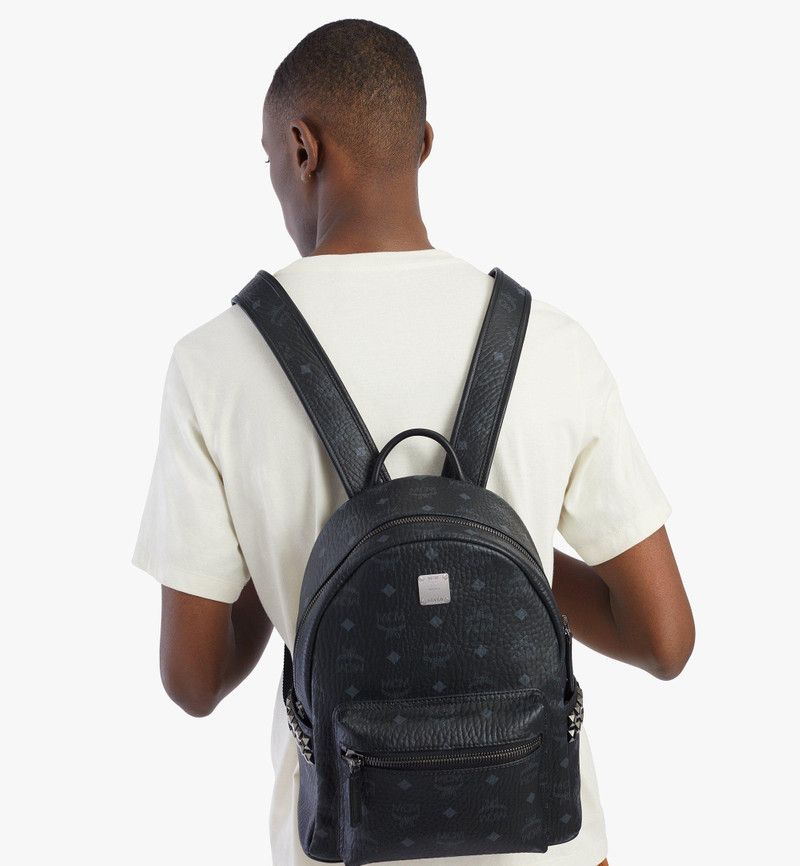 MCM Stark Side Studs Backpack in Visetos outlook