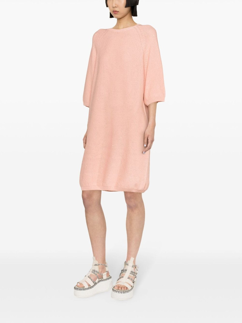 sequinned sweater dress 4