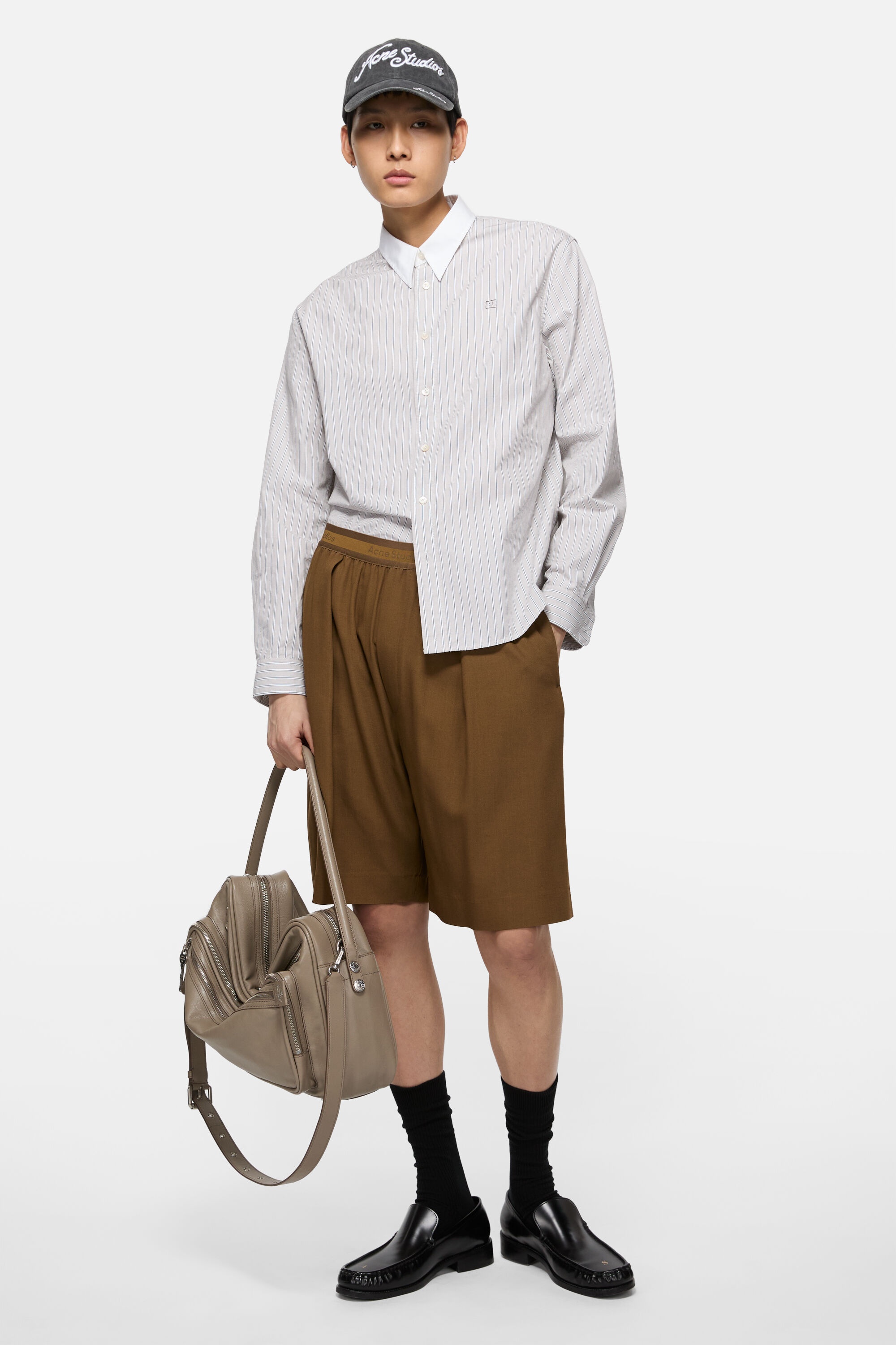 Button-up shirt - Multi brown - 2