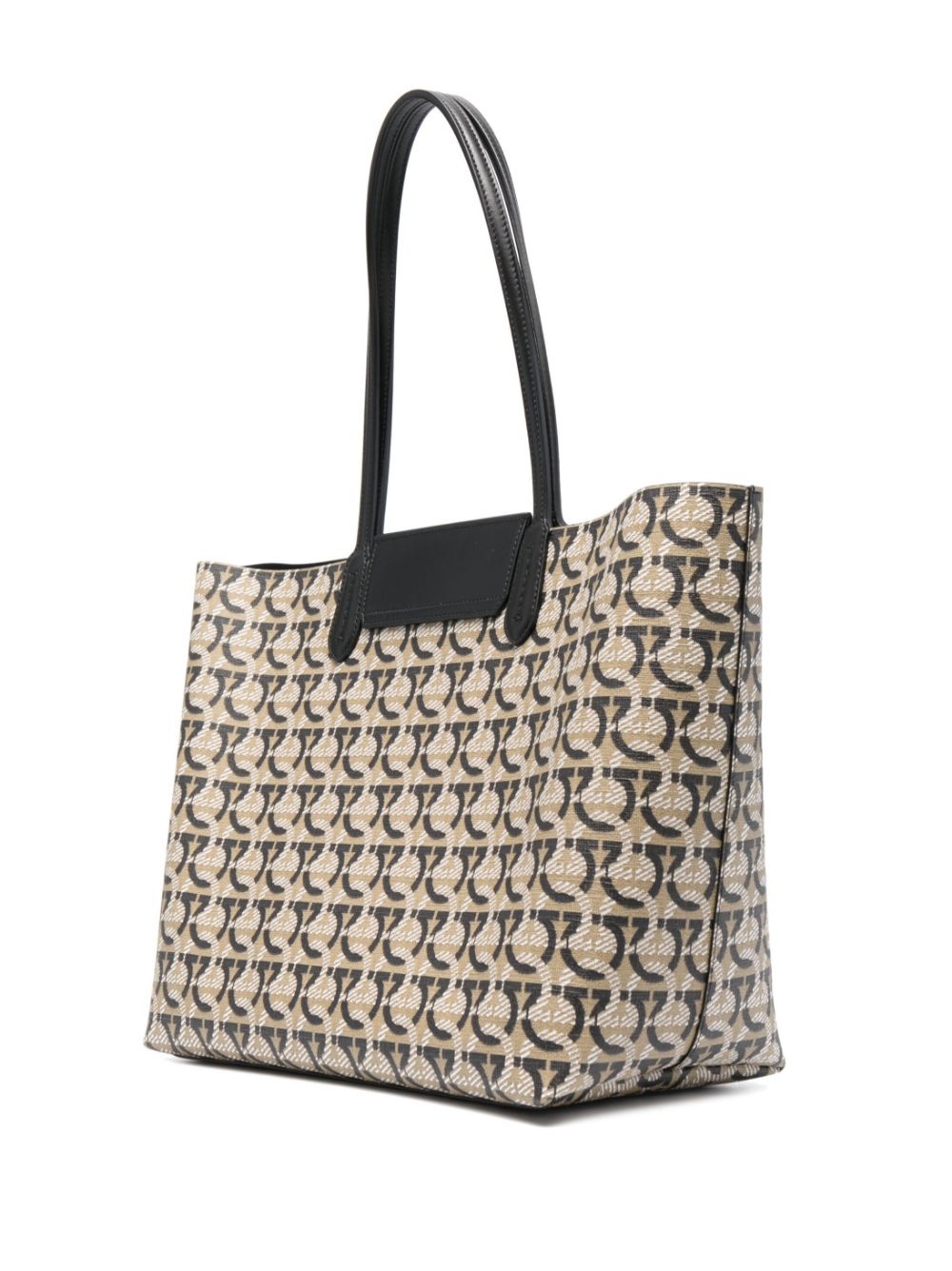 Gancini pattern tote bag - 4