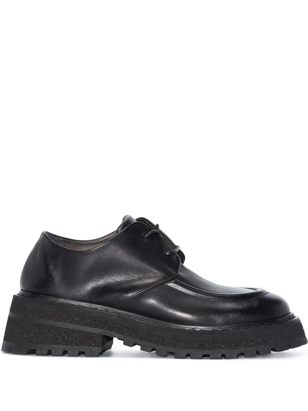 ridged-sole Derby shoes - 1