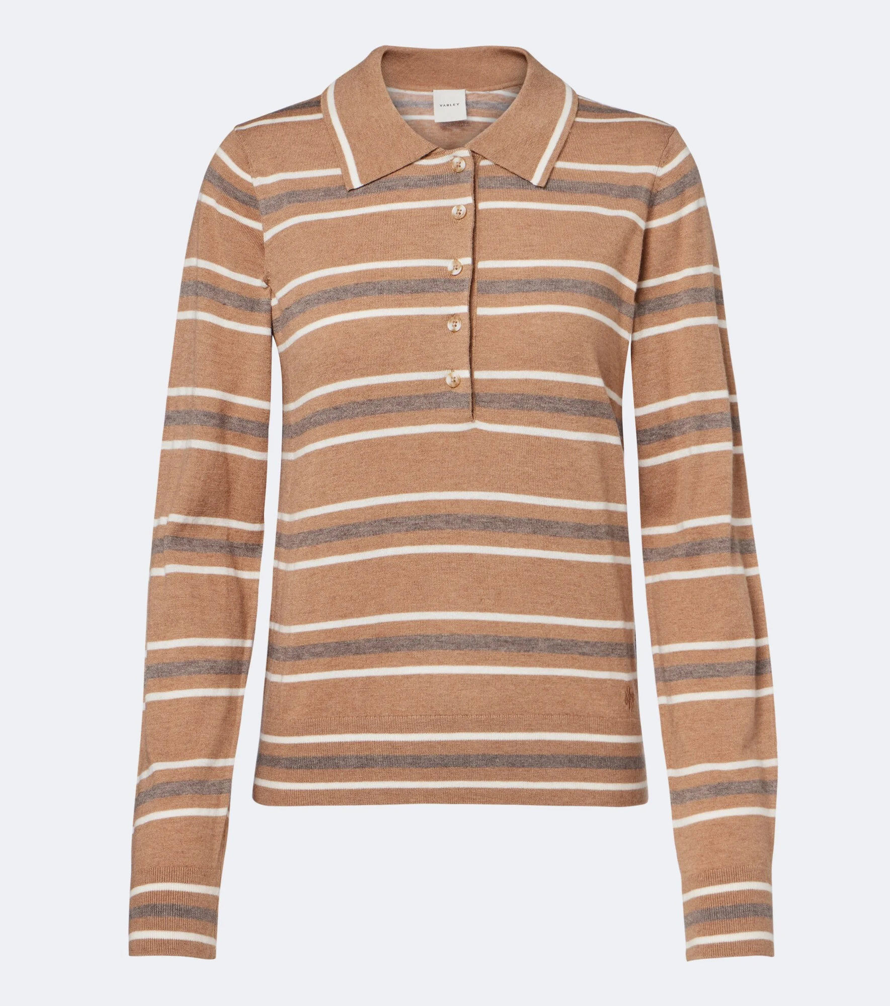 Mayra striped polo sweater - 1