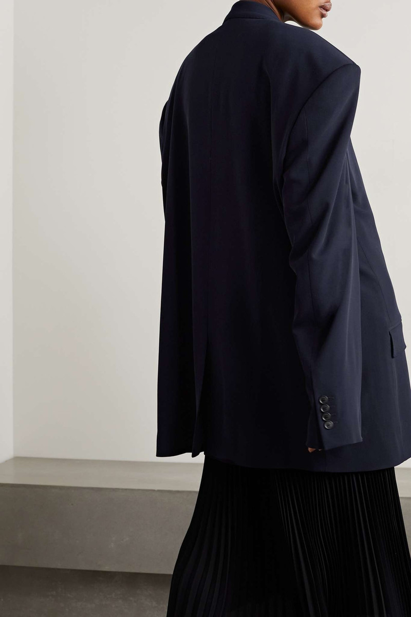 Oversized wool-blend blazer 4