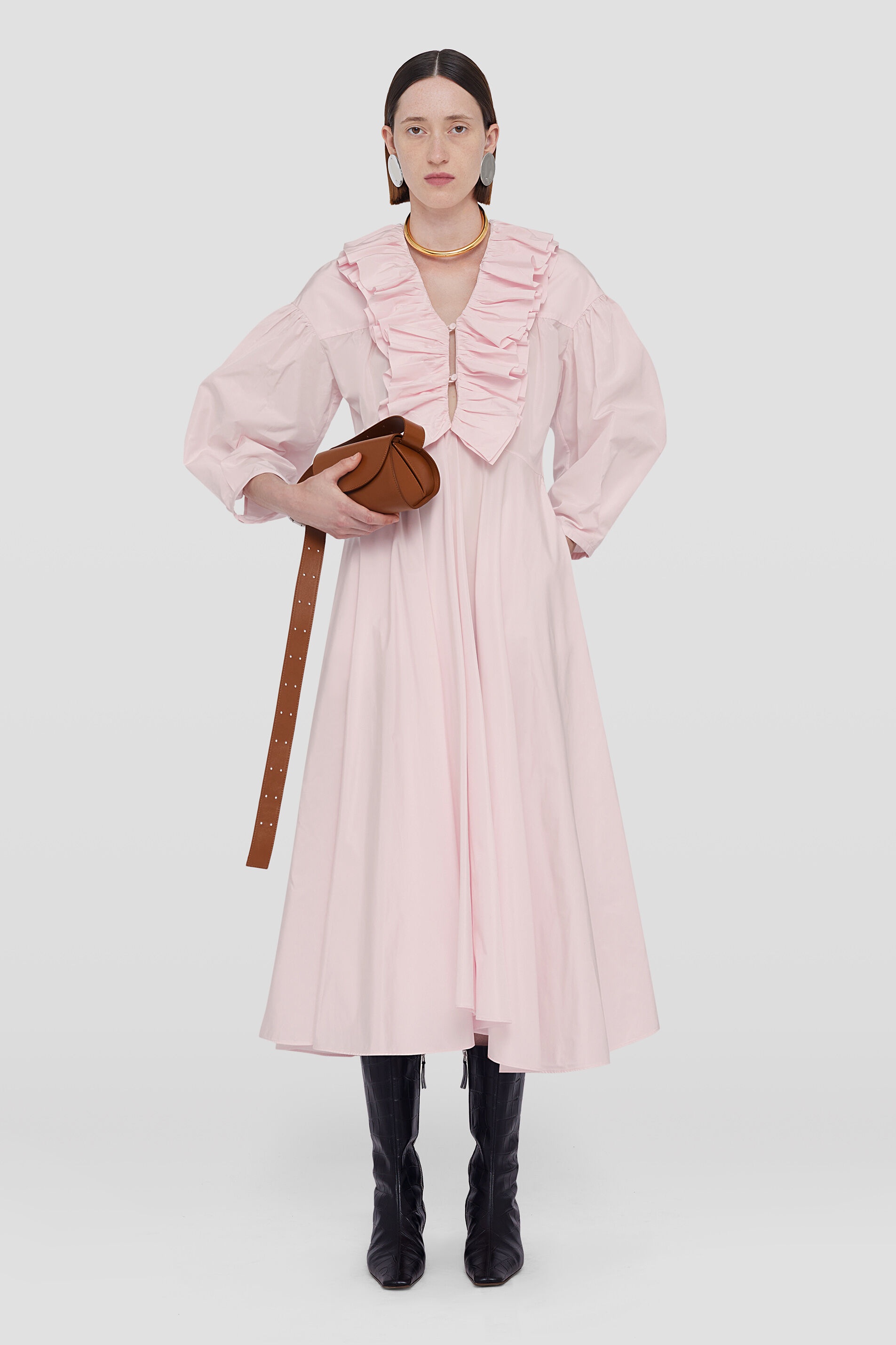 Pleated Dress - 2