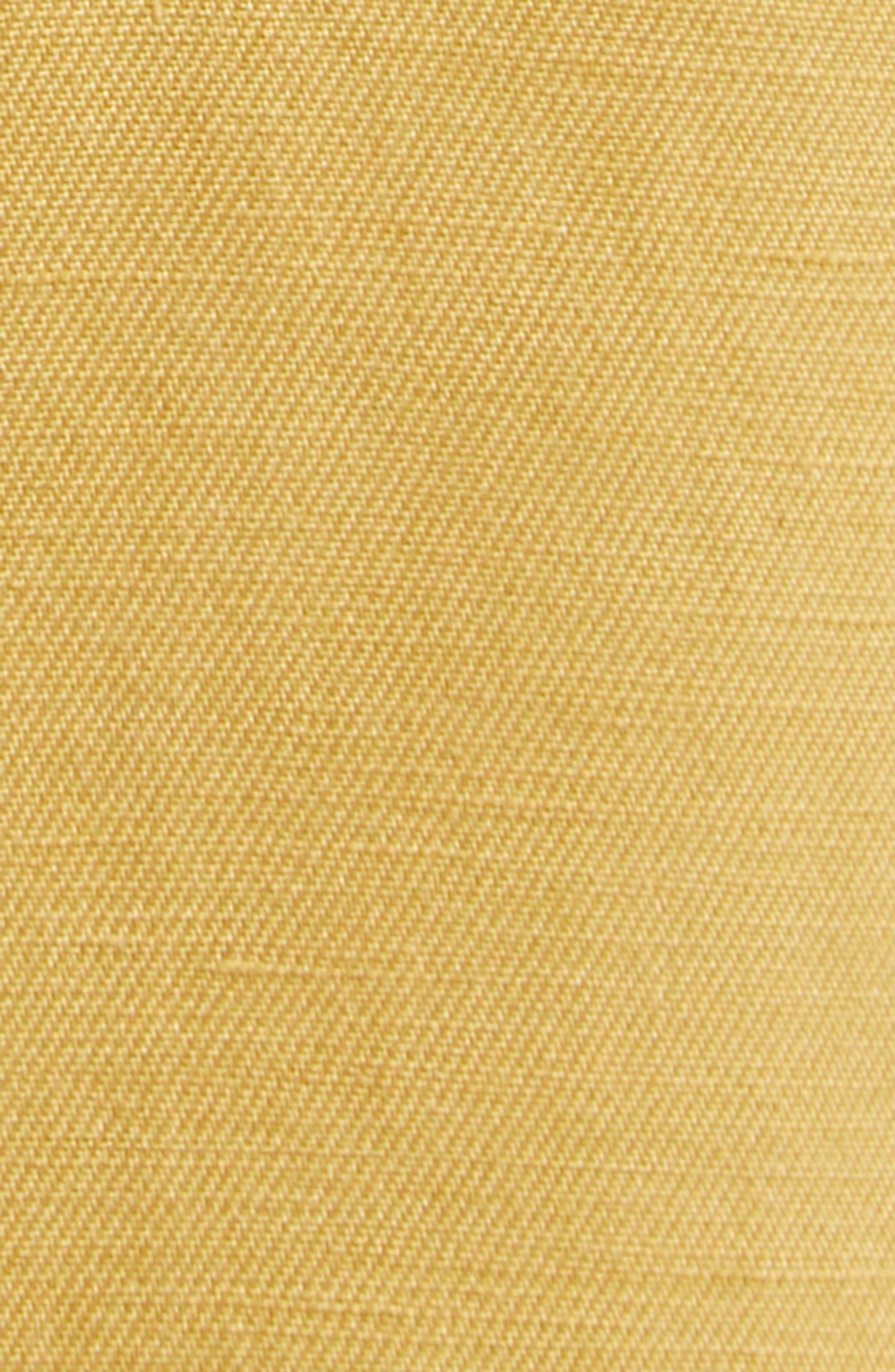 Max Mara Tequila Linen & Silk Wrap Skirt in Yellow at Nordstrom - 6