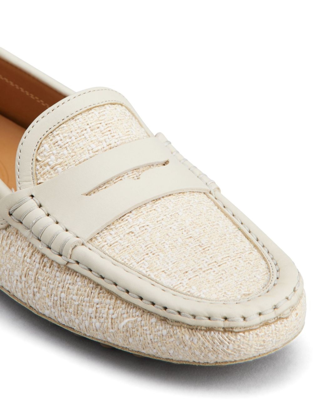 tweed loafers - 6
