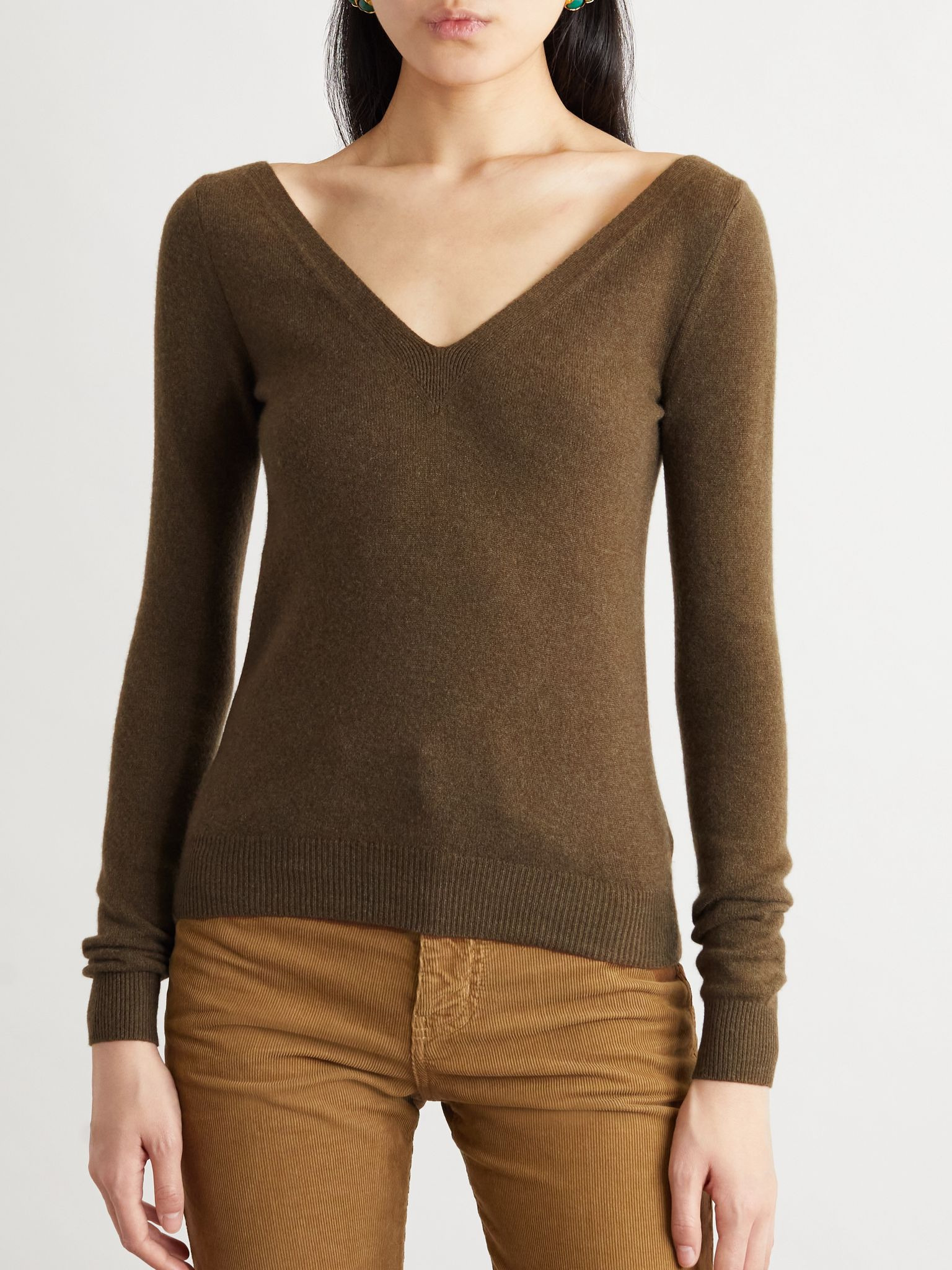 Cashmere sweater Brown - 3