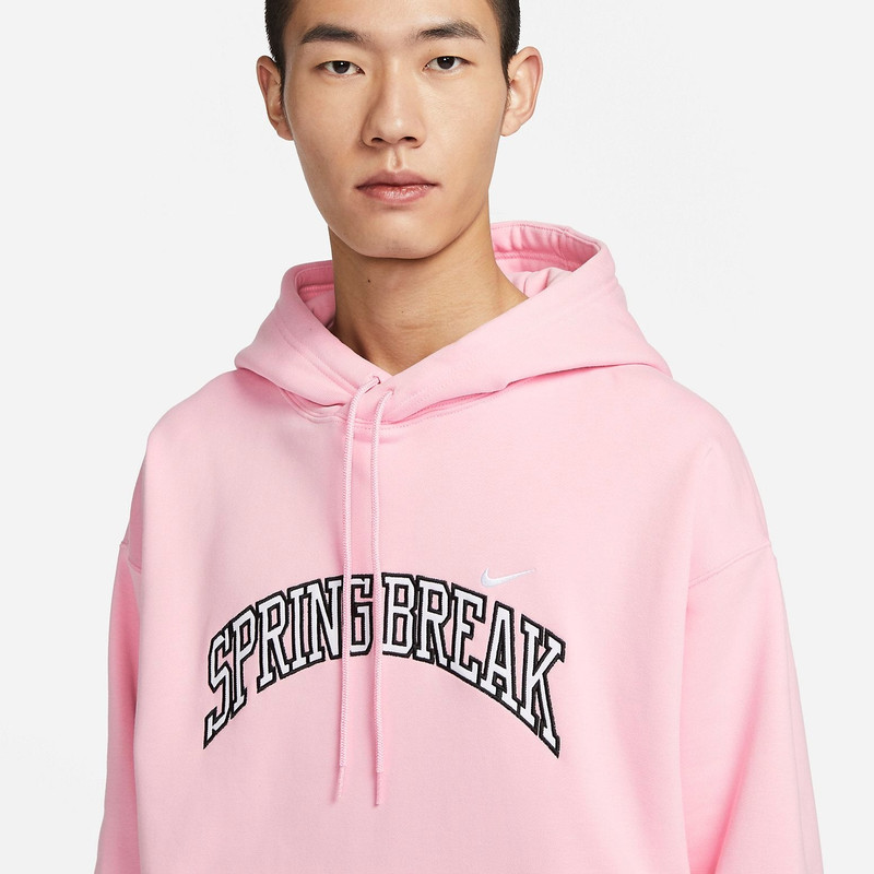 Nike Nike SB Fleece Pullover Skate Hoodie 'Pink' DV9051-690 outlook