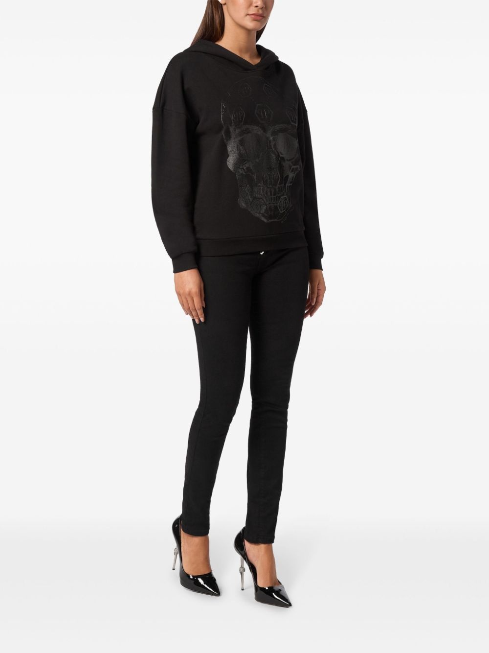 Monogram Skull hoodie - 2