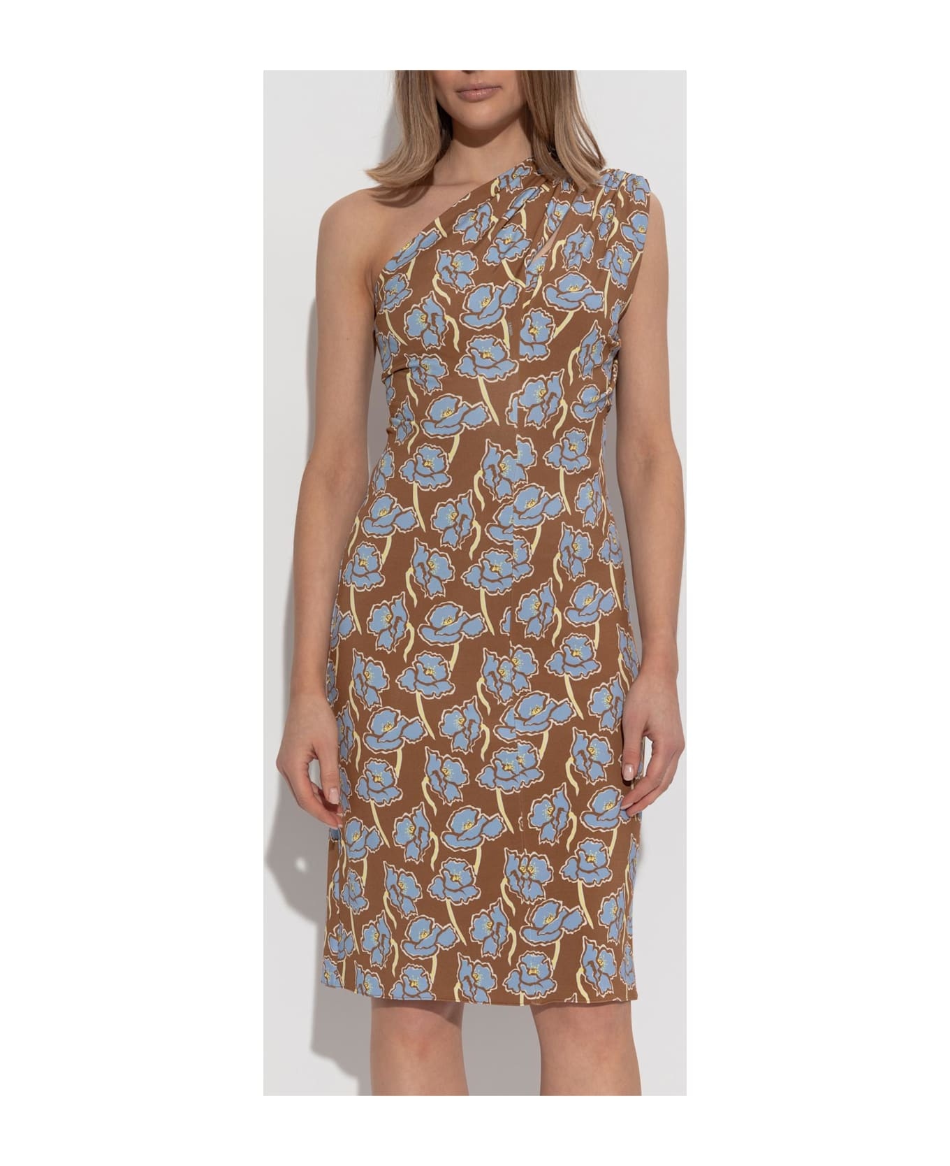 Versace One Shoulder Dress - 3
