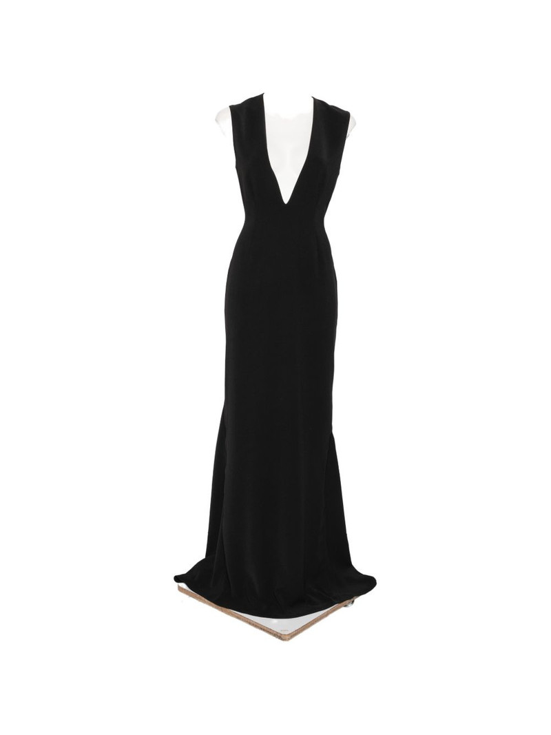Althea plunging V-neck sleeveless maxi dress 1