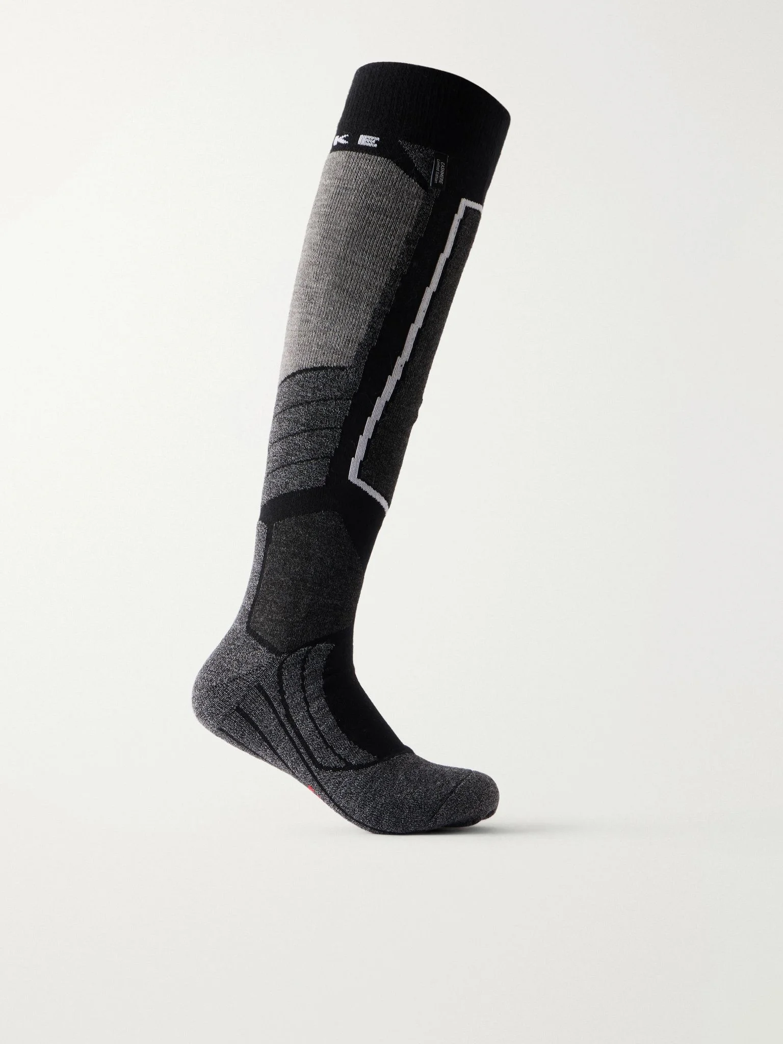 SK2 Jacquard Socks Black - 1