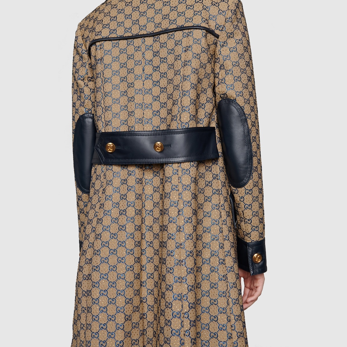GG canvas coat with crystals - 5